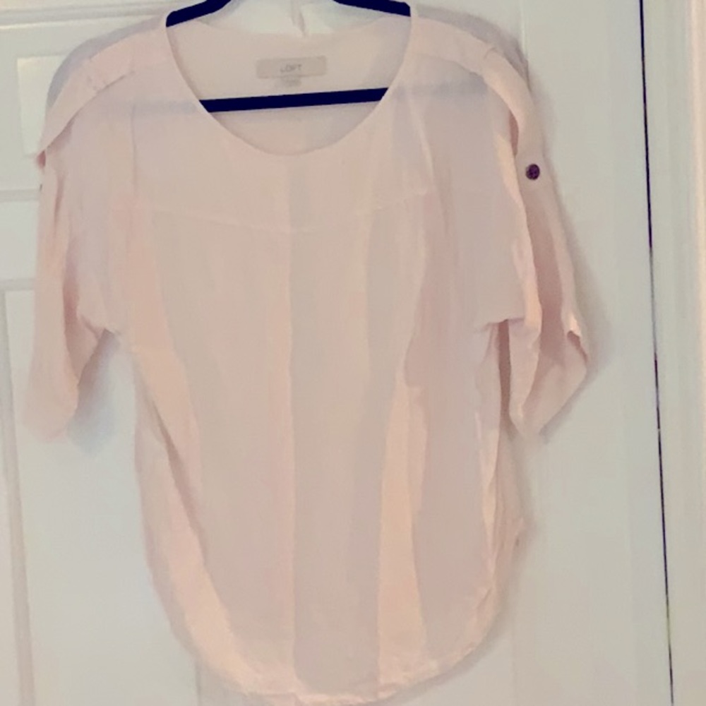 Pink blouse